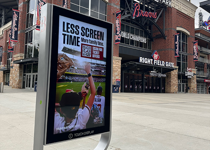 Atlanta Braves DOOH Project