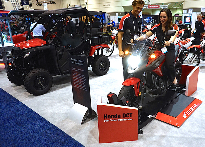 Honda trainer motorcycle