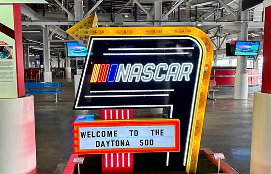 Signage installation